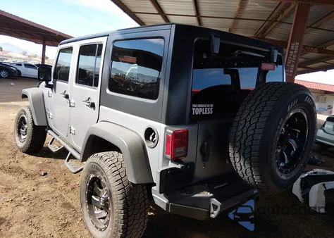 2015 Jeep Wrangler Unlimited Sport from USA, damaged, VIN 1C4HJWDG4FL533034